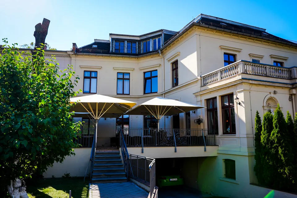 Restaurant Alexandros Leipzig mit Sonnenterrasse